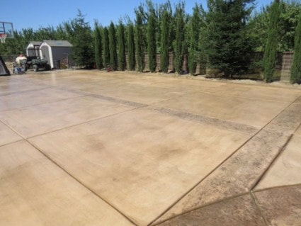 this is an image of concrete driveway repair