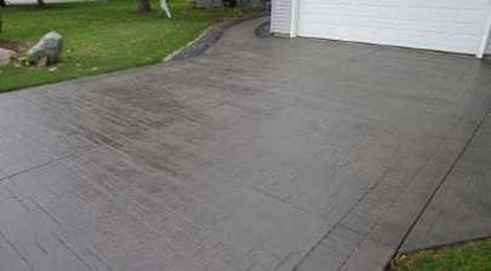 a picture of concrete stamping contractors tracy california