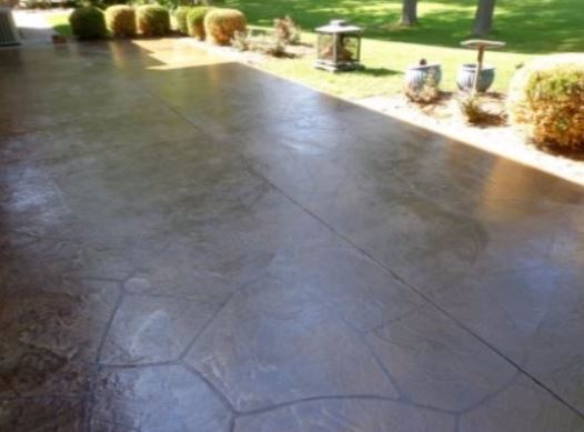 a picture of a resurfaced concrete project in tracy, ca