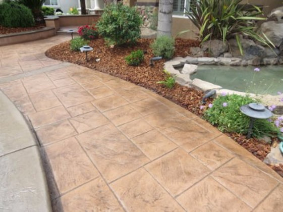 an image of a concrete paver built in tracy, ca